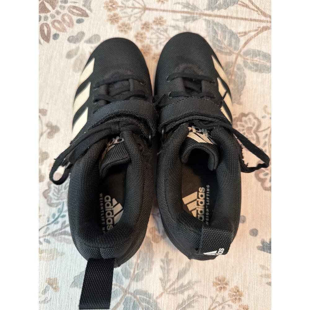 Adidas Powerlift 4 Men’s Size 5 Weightlifting Shoes BC0343 Black White Women 6.5 - Picture 5 of 8
